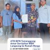 ATR/BPN Temanggung Antar Sertipikat MBR Langsung ke Rumah Warga