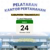Pelataran Kantor Pertanahan Kabupaten Temanggung