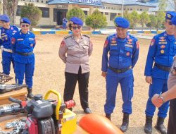 Antisipasi Cuaca Ekstrem, Ditpolairud Polda Sulut Gelar Apel Siaga dan Tinjau Kesiapan Alat SAR