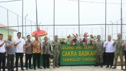 Dandim 0616/Indramayu Hadiri Peresmian GOR Cakra Baskara, Harapan Baru bagi Generasi Muda Cikedung!