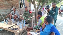 Perkuat Kedekatan dengan Petani, Babinsa Gelar Komsos di Desa Sudimampir Lor