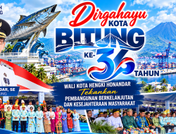 HUT ke-36 Kota Bitung, Wali Kota Hengki Honandar Tekankan Pembangunan Berkelanjutan dan Kesejahteraan Masyarakat