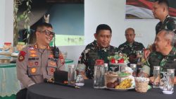 Kapolres Boltim Hadiri Peresmian Renovasi Koramil Kotabunan dan Pos Jaga Posramil Buyat