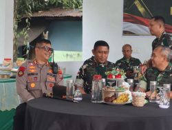 Kapolres Boltim Hadiri Peresmian Renovasi Koramil Kotabunan dan Pos Jaga Posramil Buyat