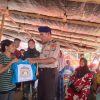 Ditpolairud Polda Sulut Salurkan Bantuan Sekolah bagi 11 Anak Korban Kebakaran di Bitung