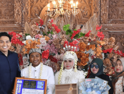 Bergema di Pendopo Indramayu! Lucky Hakim Fasilitasi 499 Pasangan Nikah Massal, Ini Pesannya untuk Pengantin