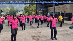Bhayangkari Ditpolairud Polda Sulut Senam Pagi Perkuat Kebugaran dan Solidaritas